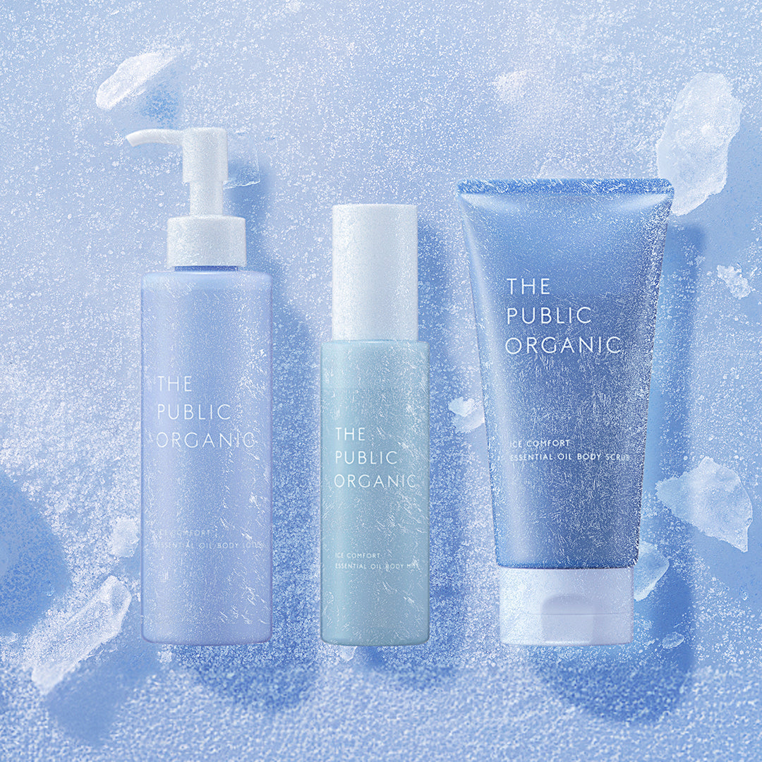 瞬間ひんやりオーガニックボディケア「アイスコンフォート」が登場