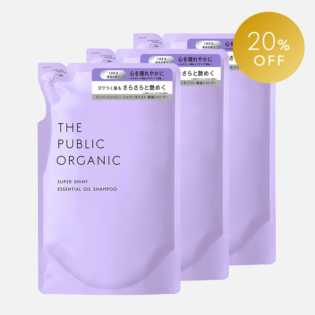 スーパーシャイニー シャンプー詰替え 3包SET〈期間限定〉