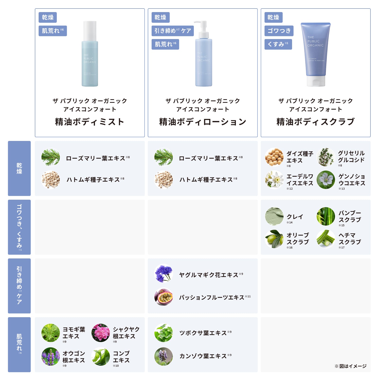 アイスコンフォート 精油ボディスクラブ(180g)