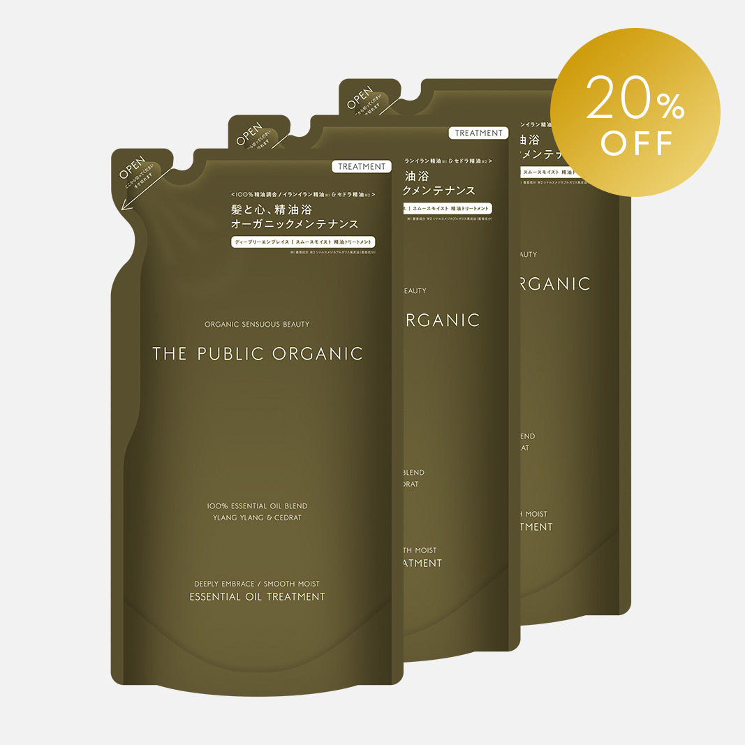 ディープリーエンブレイス トリートメント詰替え 3包SET〈期間限定〉