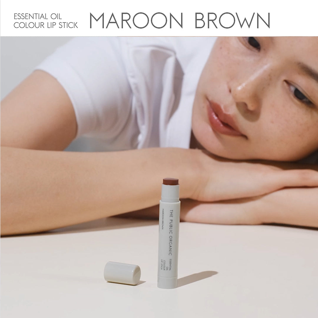 精油カラーリップスティック