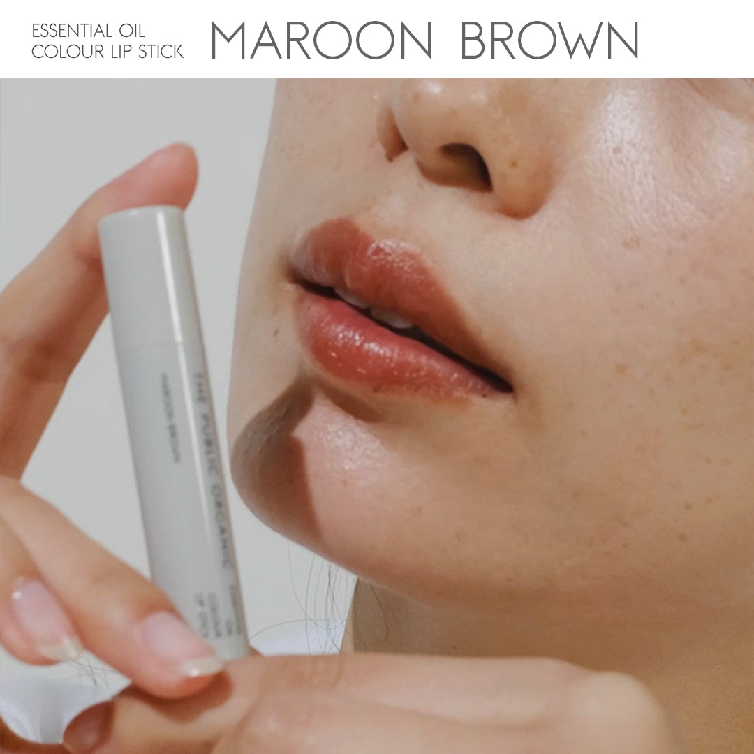 精油カラーリップスティック