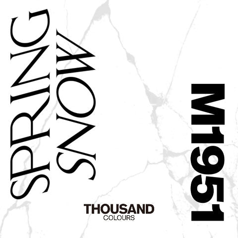 M1951 SPRING SNOW 発売開始のお知らせ