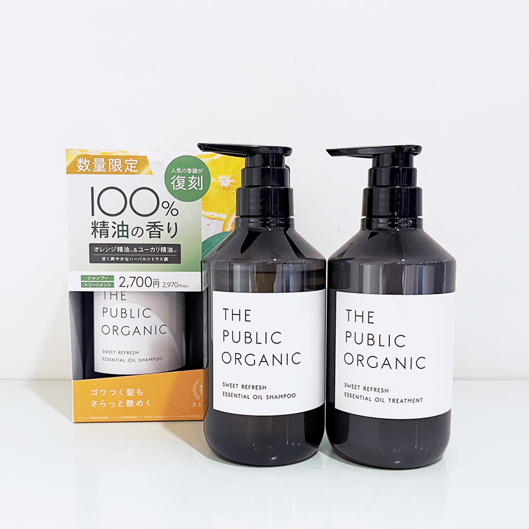 the public organic スーパーリフレッシュ 精油シャンプー