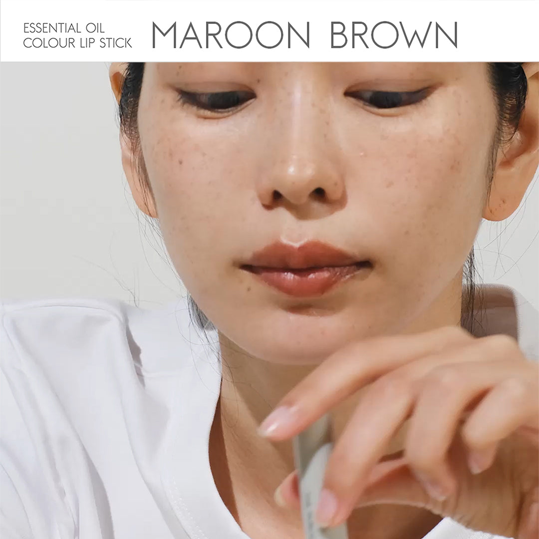 精油カラーリップスティック